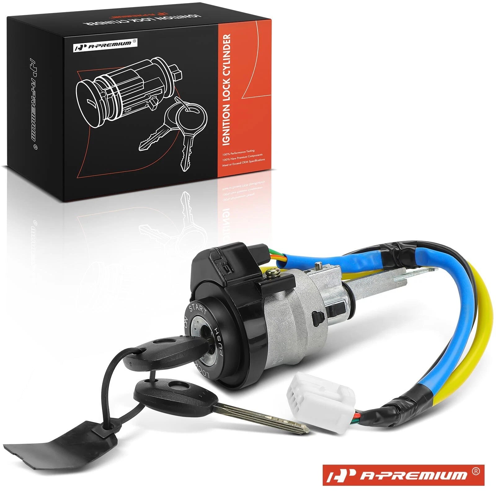 Ignition Lock Cylinder with 2 Keys for Kia Amanti (2007–2009)