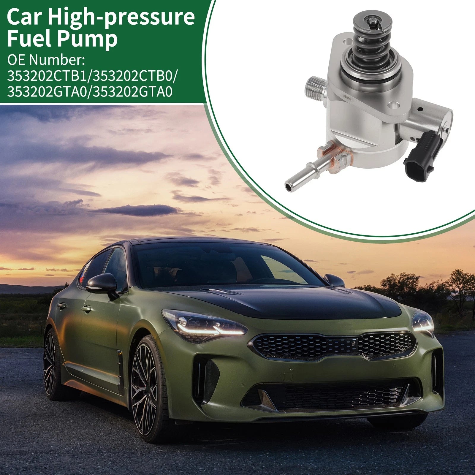 High Pressure Fuel Pump for Kia Stinger (2018–2021) No. 353202CTB1
