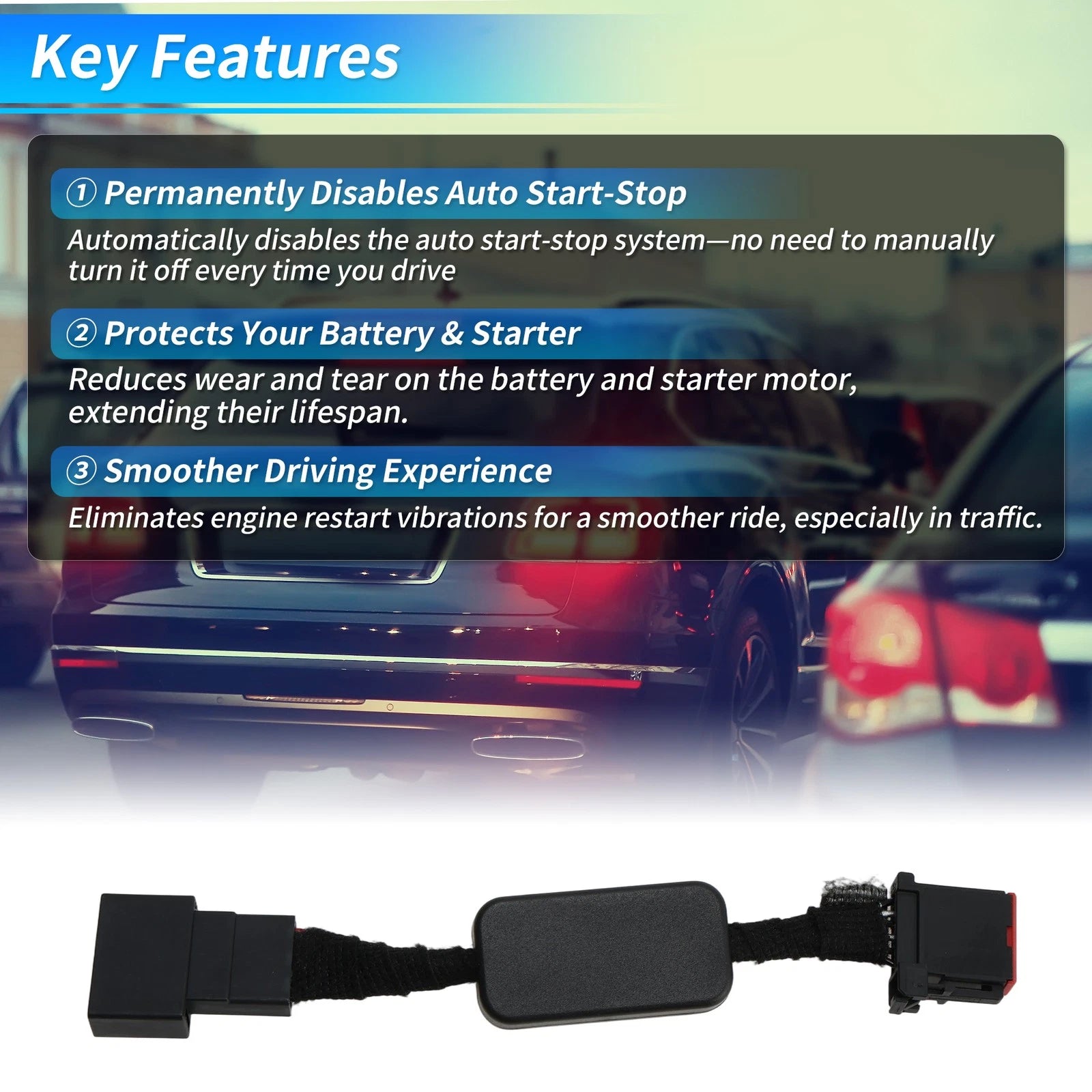 Auto Start Stop Eliminator for Ford Ranger (2019–2020)