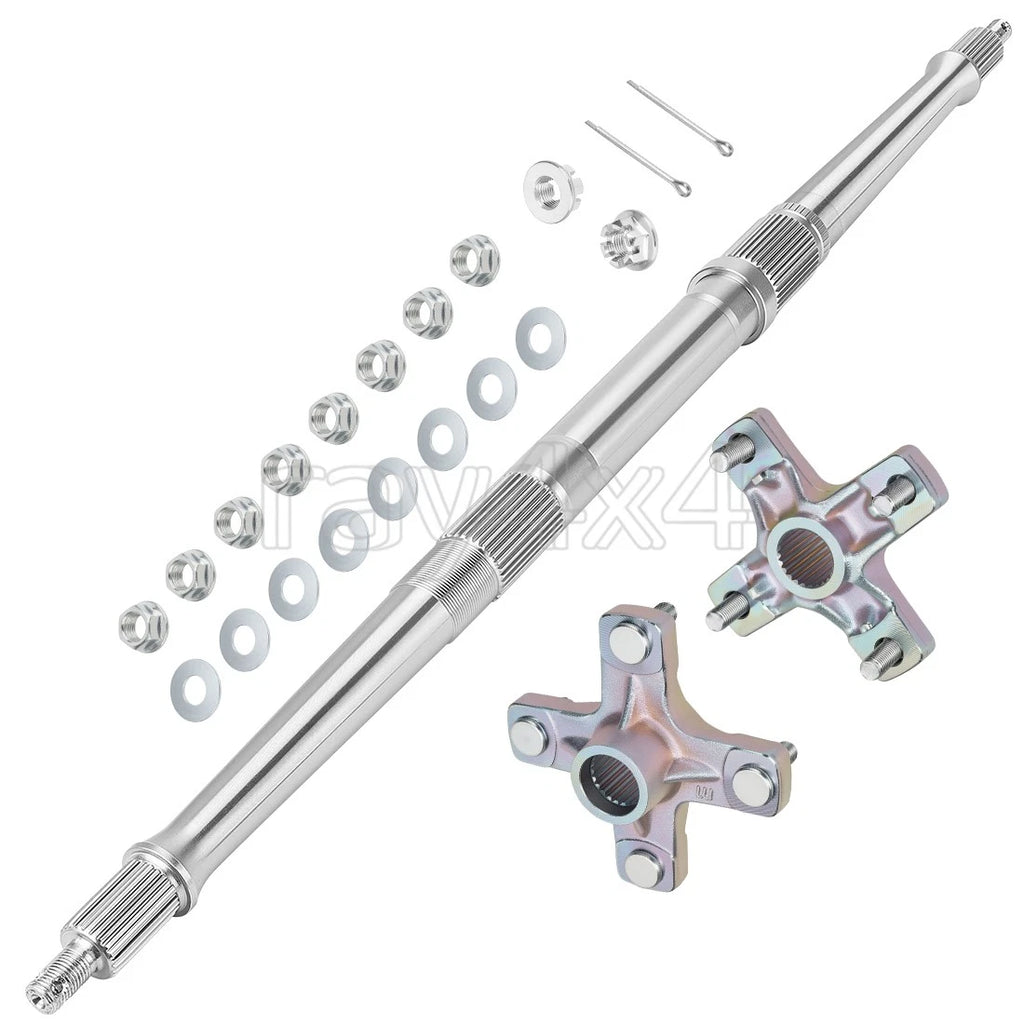 Rear Axle Shaft w/ Wheel Hubs for Yamaha Blaster YFS200 (1988–2002)