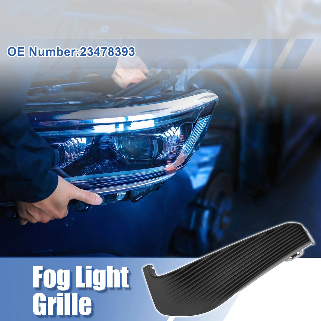 Front Left Fog Light Grille Cover Trim for Chevy Malibu (2016–2018) 23478393