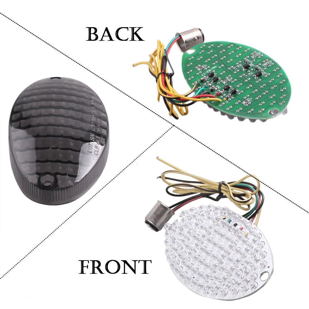 Smoke LED Taillight with Integrated Turn Signals for Buell Blast Firebolt (2002–2003)