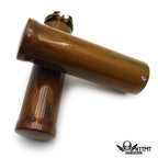 1" Wood Brown Hand Grip for Honda Shadow VT/XVS 400/600/750/1100/1300