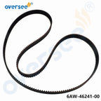 Timing Belt for Yamaha F300 F350 (V8) Outboard (6AW-W4624-00, 6AW-46241-0, 18-15139)