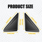 Set of 2 Rearview Mirror Triangle Molding Covers for Ford Escape (2013–2019)