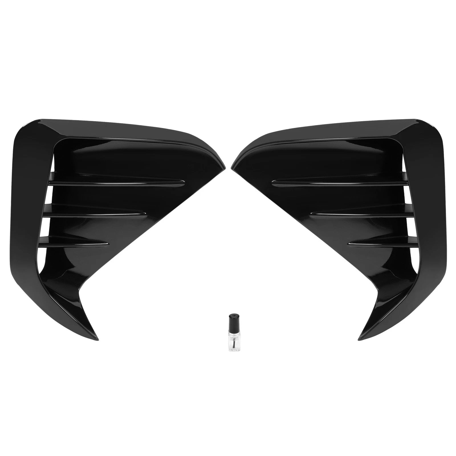 Set of 2 Front Bumper Vents for KIA Stinger (2017–2023) Gloss Finish