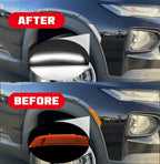 LED Front Side Marker Light Clear White for Chevrolet Trailblazer (2021–2024)