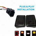 Smoked Black LED Tail Lights for Jeep Wrangler JK (2007–2017)