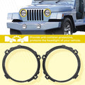 Set of 2 Headlight Bulb Brackets for Jeep Wrangler (1997–2006)