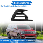 Fog Light Grill No.JL1Z15A245AA for Ford Expedition (2018–2021) Black ABS