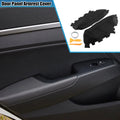 Set of 2 Front Door Panel Armrest Covers for Toyota Avalon (2013–2018) Black
