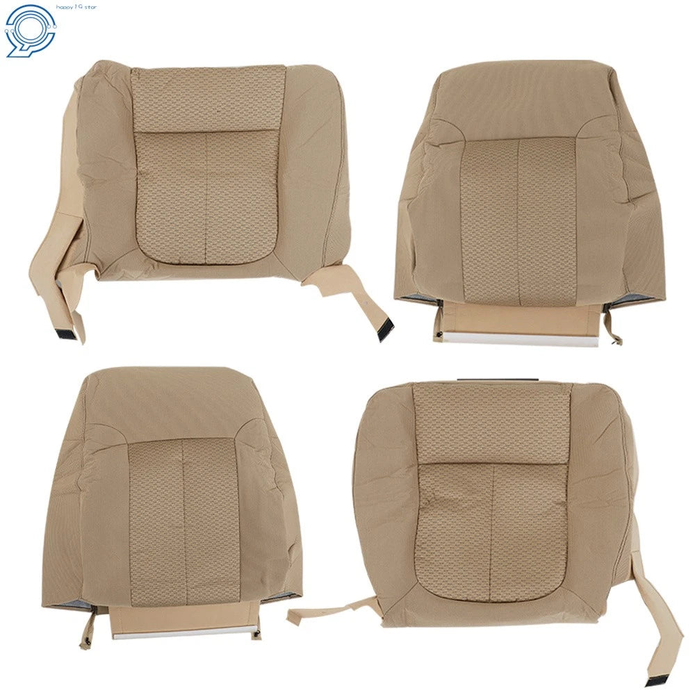 Seat Cover Set for Ford F150 XLT (2011–2014) Tan Cloth