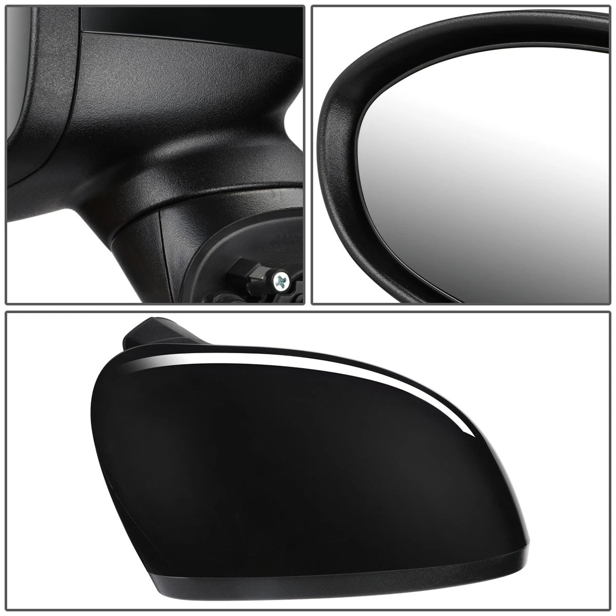 Powered Adjust Heated Door Mirror Right for Kia Rio (2012–2013) KI1321167