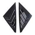 ABS Plastic Side Louvers for Honda Civic Hatchback (2022–2025) Gloss Black