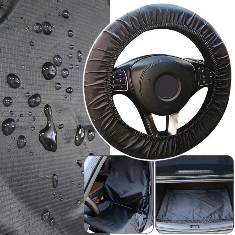 Steering Wheel Cover for - Oxford Cloth, Dust Resistant