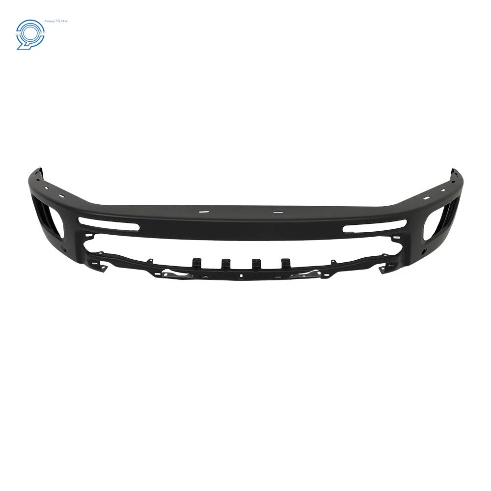Matte Black Steel Front Bumper for Ford Ranger (2019–2023)