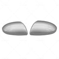 Set of 2 Side Mirror Cover Caps for Mazda 2 3 BL (2009–2013) Silver