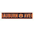 Auburn Ave Aluminum Street Sign for Auburn Tigers (NCAA) 5" x 24"