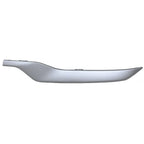 Replacement Gray Textured Poly Rear Passenger Side Lower Bumper Cover Molding