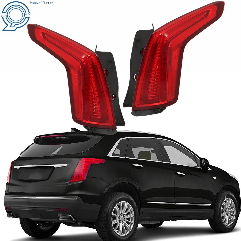 Set of 2 LED Red Rear Tail Light Brake Lamps for Cadillac XT5 (2017–2021)