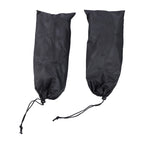 Set of 2 Black Folding Anchors for PWC Canoe Jet Ski