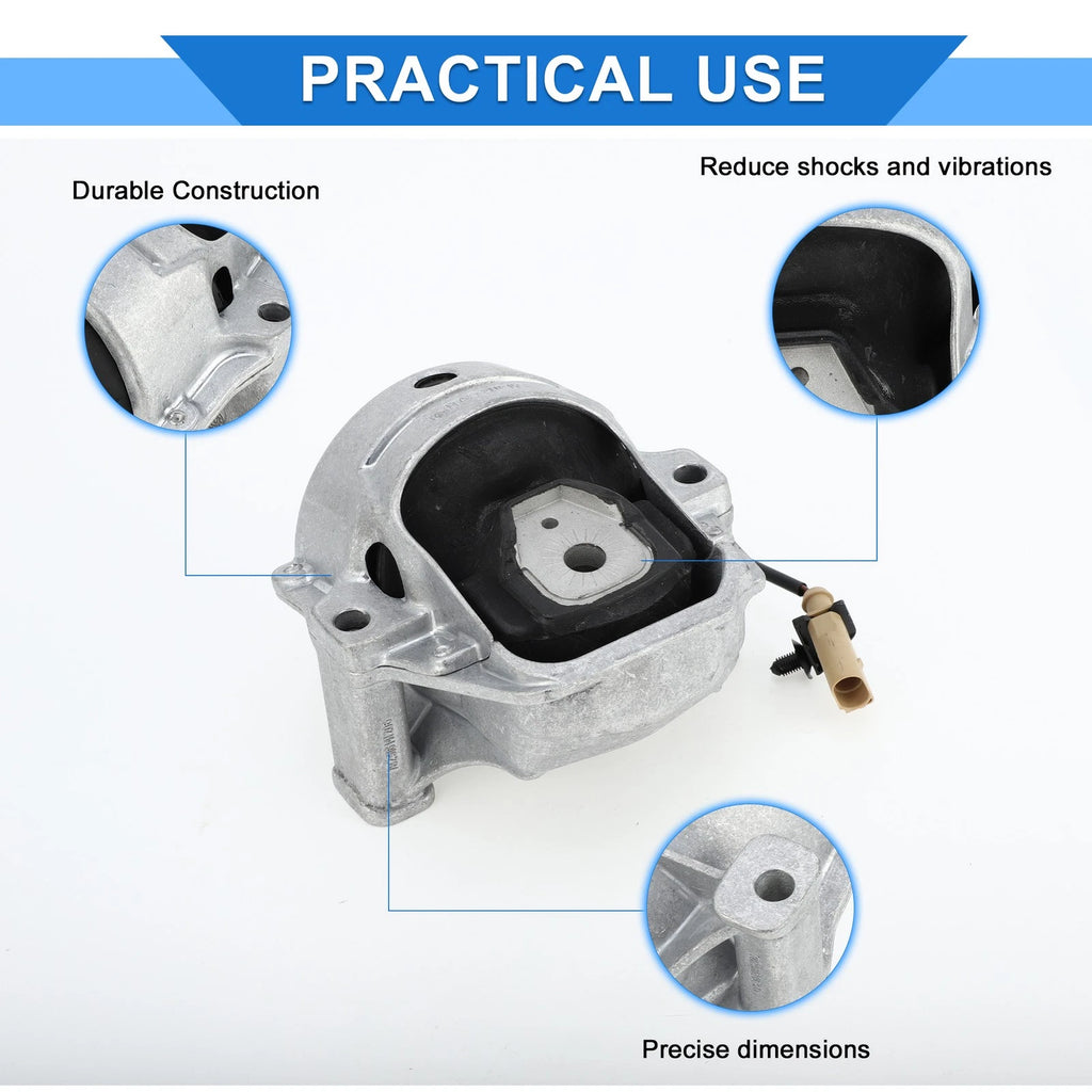 Engine Motor Mount for Audi A4 B8 2.0L (2009–2021)