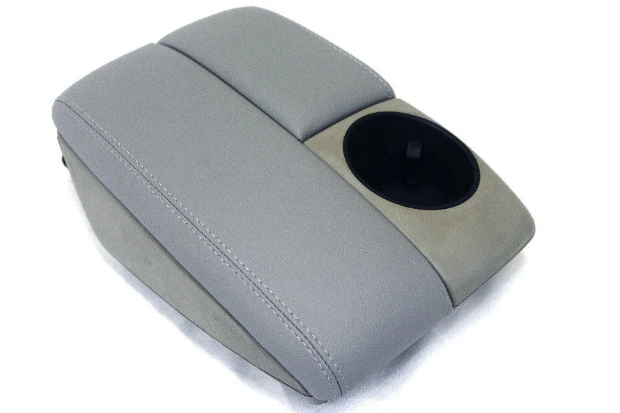 Leather Synthetic Center Console Armrest Cover for Audi Q7 (2007–2015)