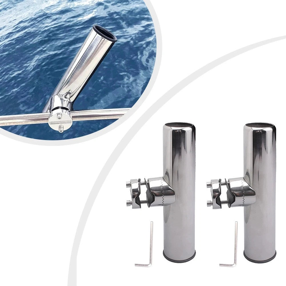 Stainless Steel Rod Holders for Boats (Universal Fit)