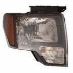 Replacement Black/Smoked Passenger Side Head Light Assembly-See Compatible Chart