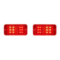 Front Red LED Side Marker Lights Pair for 1968–1972 Chevy GMC Truck