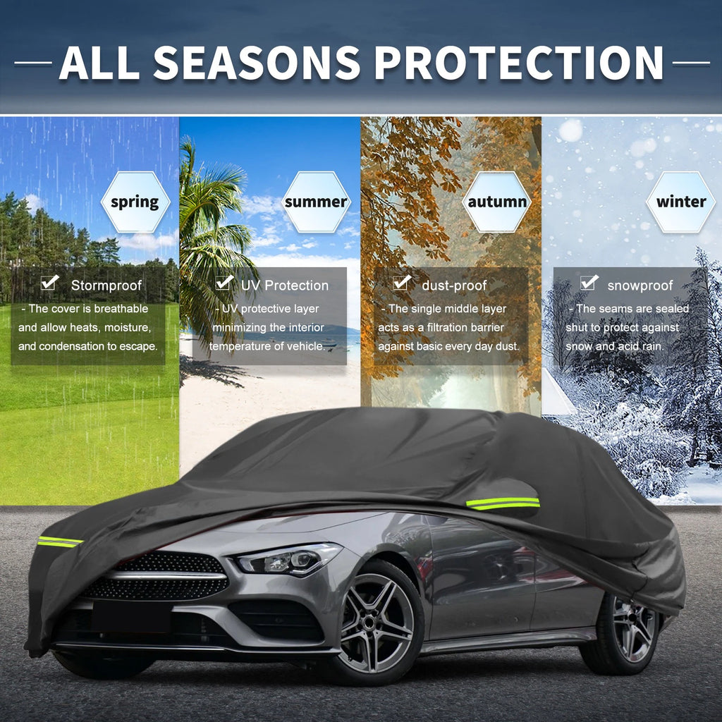 Waterproof 210D-PU Car Cover for Mercedes-Benz CLA-Class (2013–2023)
