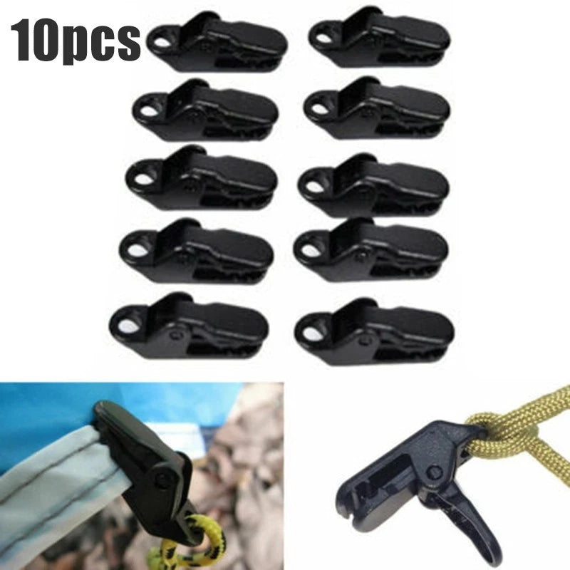 10Pcs Tarp Clip Canopy Clamp for Car Boat Tent Cover