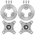 2X Front Wheel Hubs & Brake Disc Rotor for Honda Sportrax 400 TRX400EX (2002–2008)