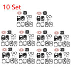 Set of 10 Carburetor Gasket Repair Kit for Honda GX22 GX31 (WALBRO K20-WYL)