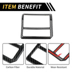 Carbon Fiber Headlight Switch Button Panel Cover for Toyota Tacoma (2024)