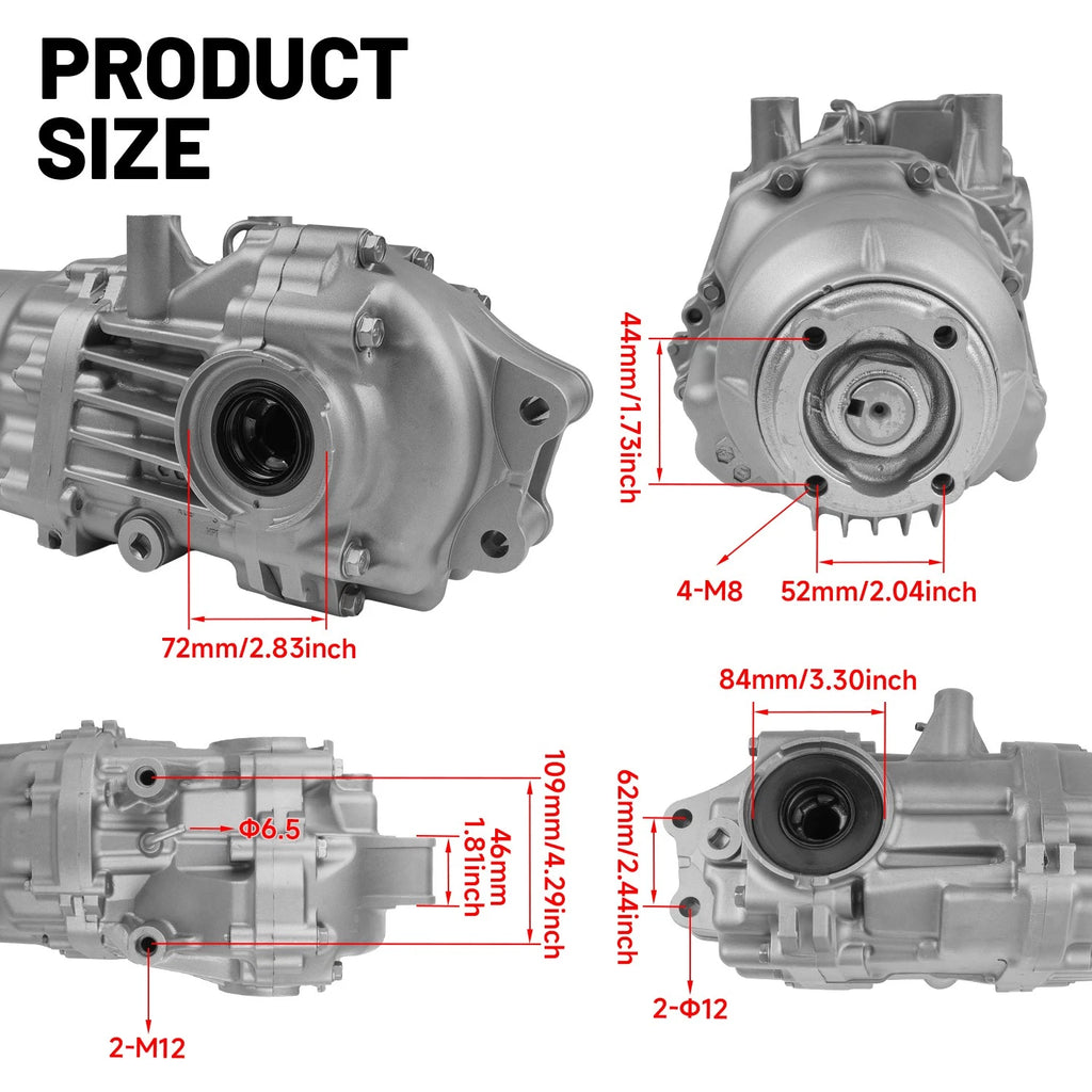 Rear Differential Assy for Honda Crosstour 2.4/3.5L (2010–2015)