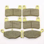 Set of 2 Front Rear Brake Pads for Suzuki GSX1300R Hayabusa / Vstrom 1000 (2001–2023)