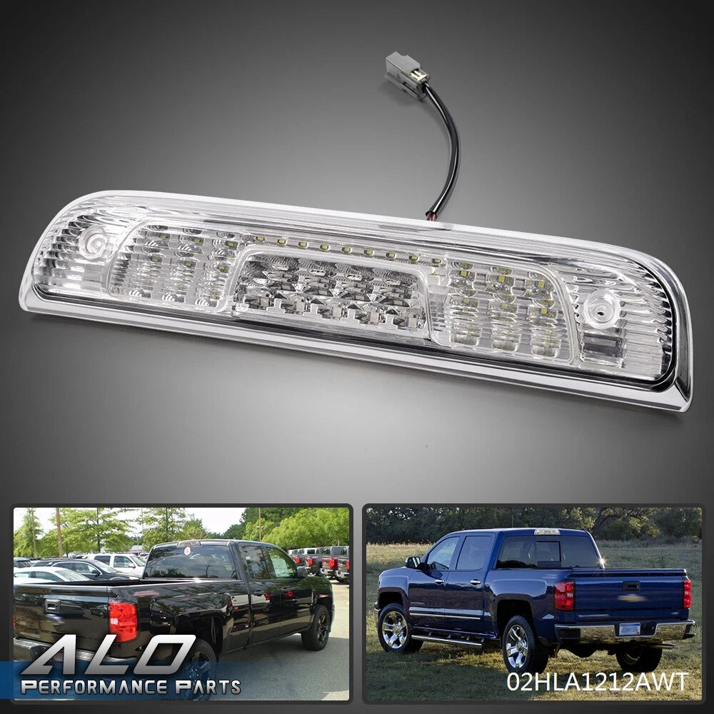 LED Third Brake Light Cargo Lamp for Chevy Silverado GMC Sierra (2014–2018)