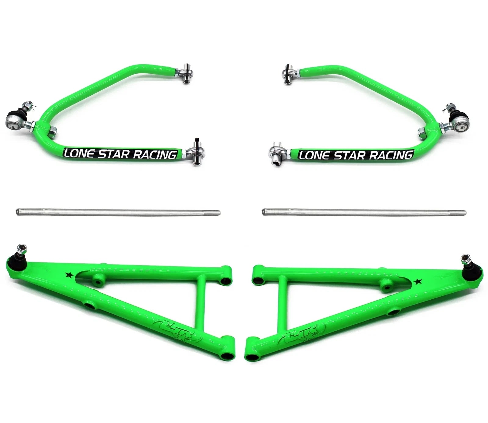 Set of 2 Long Travel A-Arms for Kawasaki KFX450 (2008–2013) LSR DC Pro