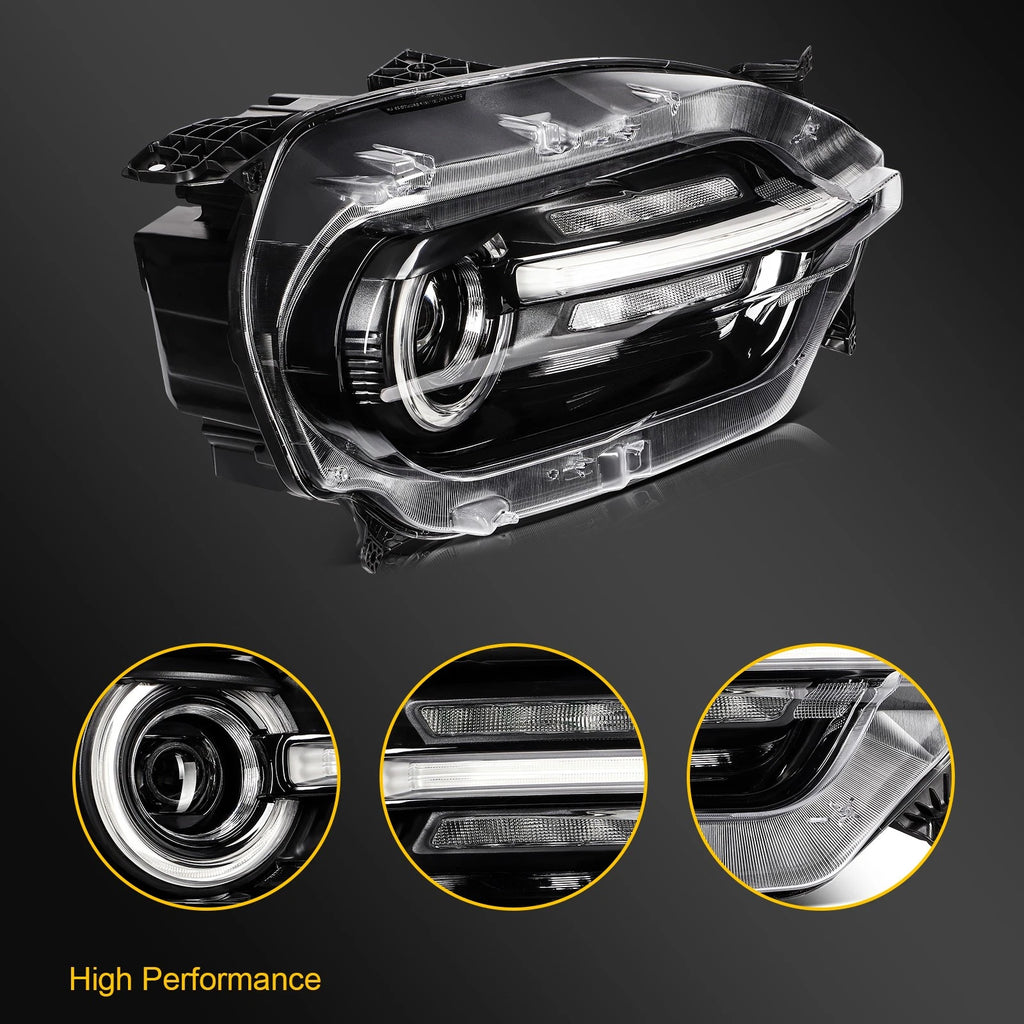 Right Side Headlight with LED for Ford Bronco Sport (2021–2025)