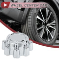 Wheel Center Caps No.1C3Z1130BA for Ford F250 (2005–2007) Chrome Plastic