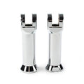 Foot Rest Pegs for Harley Softail Slim Fat Bob Low Rider (2018-2020) Chrome