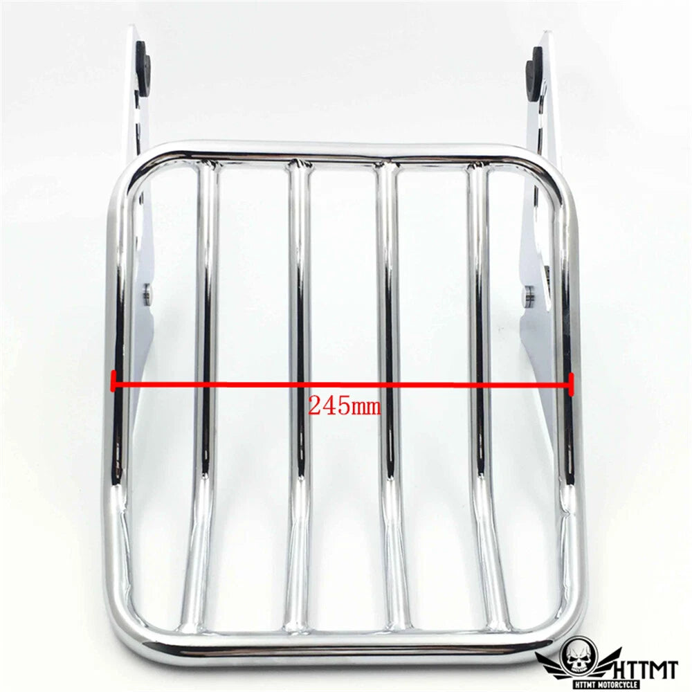 Detachable Two Up Luggage Rack w/ Docking Hardware for Harley Touring (2014–2019)
