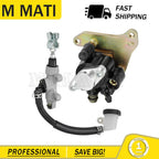 Rear Brake Master Cylinder & Caliper for Honda ATV Sportrax 400 TRX 400EX (2000–2009)