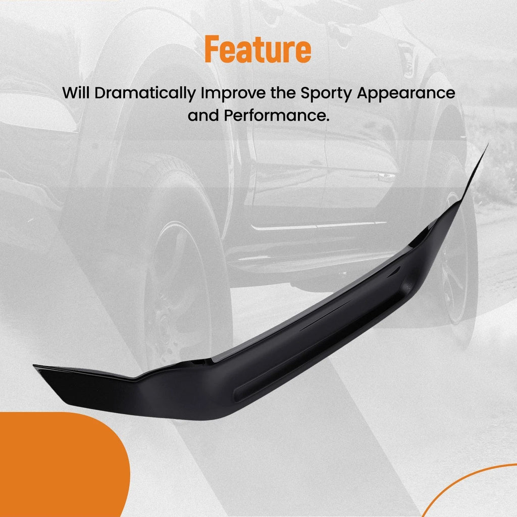 Rear Trunk Spoiler for Hyundai Elantra (2021–2024) R Style Gloss Black