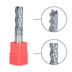 Carbide End Mill 3/8" for Precision Machining (0.020 Corner Radius)