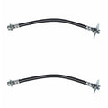 Set of 2 Front Brake Hydraulic Hoses for Barracuda Dart Valiant (1967–1969)