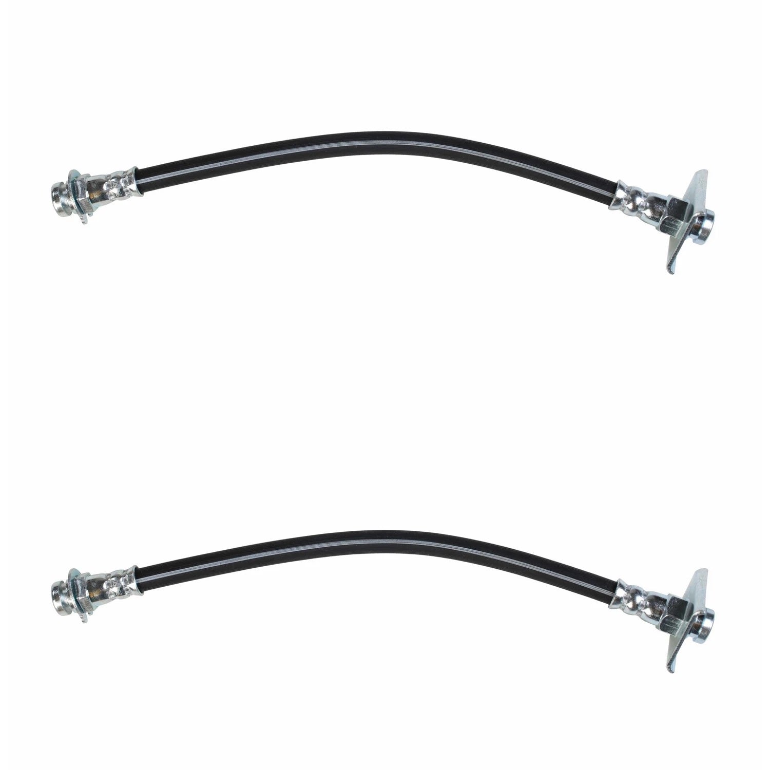 Set of 2 Front Brake Hydraulic Hoses for Barracuda Dart Valiant (1967–1969)