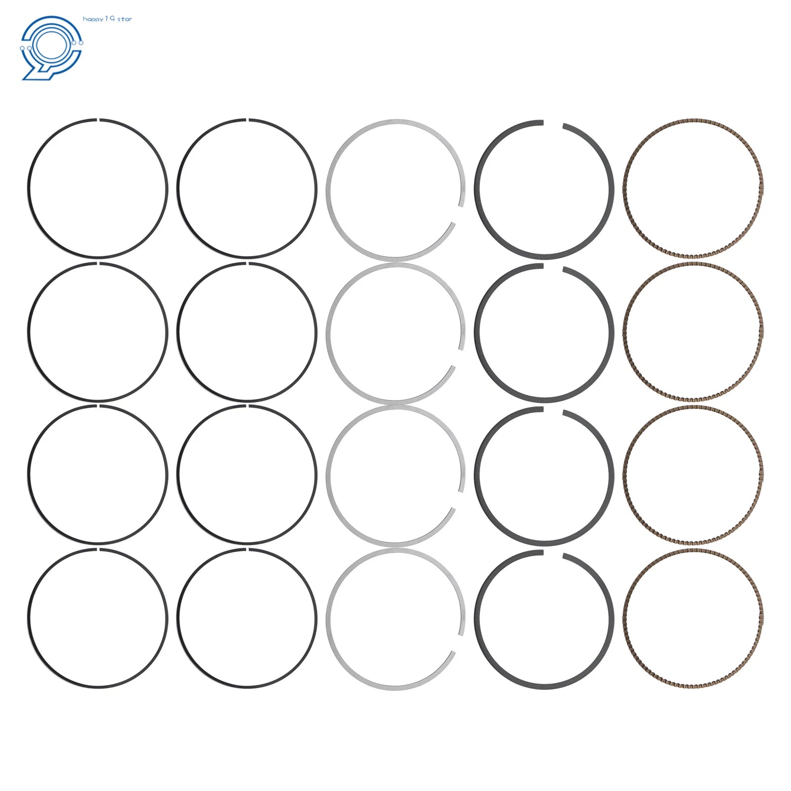 Connecting Rod, Piston & Ring Set for Hyundai Elantra (2012-2016)