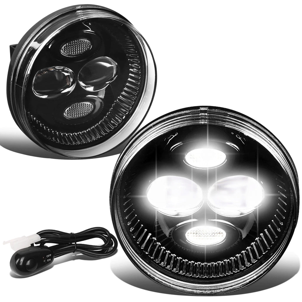 LED Projector Fog Lights for GMC Sierra 1500 2500HD 3500HD (2007–2014)